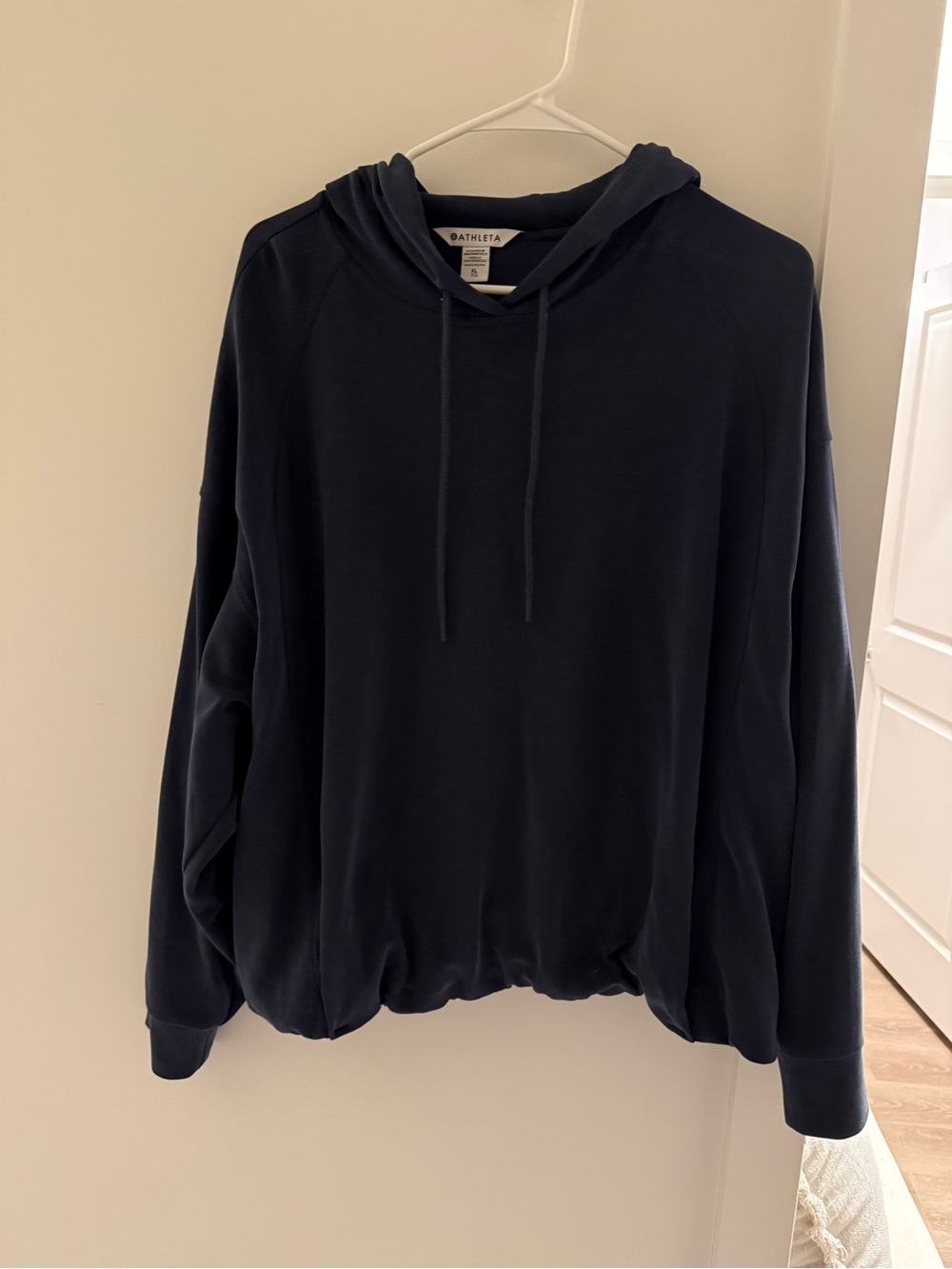 Athleta Navy Blue Pullover Hoodie